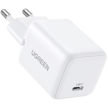 Купити Зарядний пристрій UGREEN X512 20W USB-C GaN PD White (55554) - фото 1