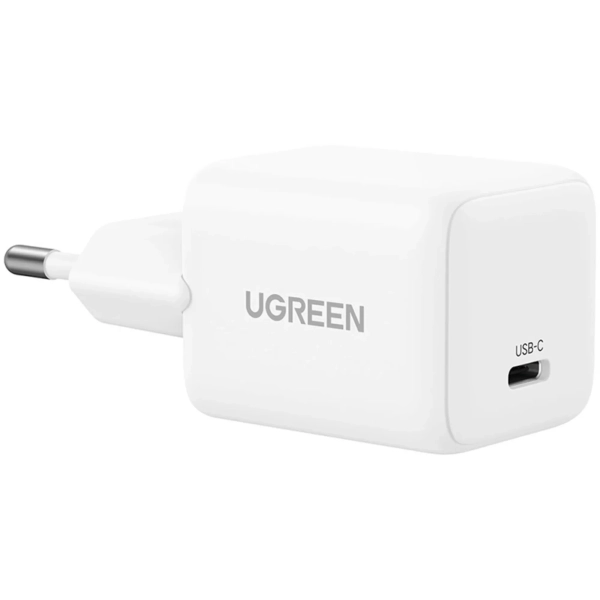 Купити Зарядний пристрій UGREEN X512 20W USB-C GaN PD White (55554) - фото 2