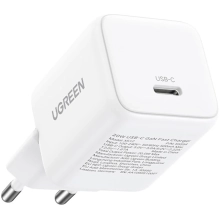 Купити Зарядний пристрій UGREEN X512 20W USB-C GaN PD White (55554) - фото 4