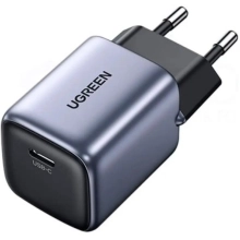 Купити Зарядний пристрій UGREEN CD319 Nexode USB-C 30W PD GaN Space Gray + кабель 60W 1m (25257) - фото 3