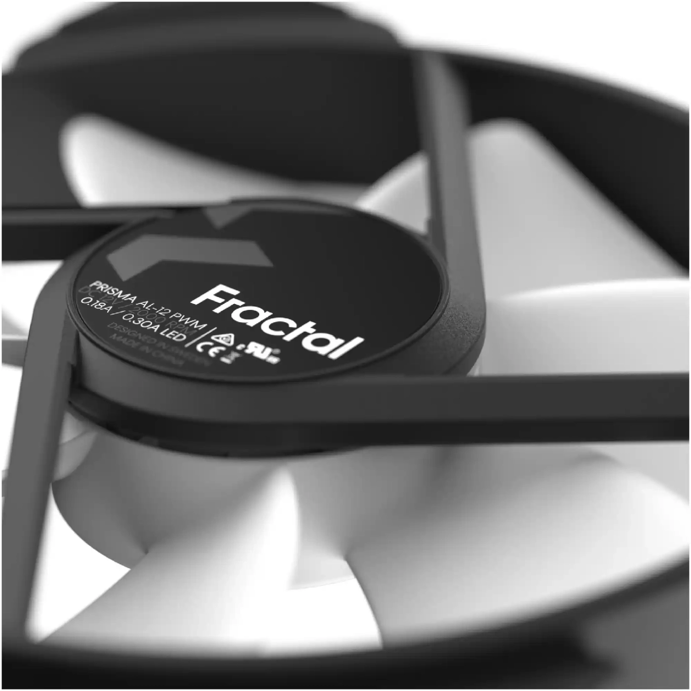 Купити Вентилятор Fractal Design Prisma AL-12 PWM Black (FD-FAN-PRI-AL12-PWM) - фото 8