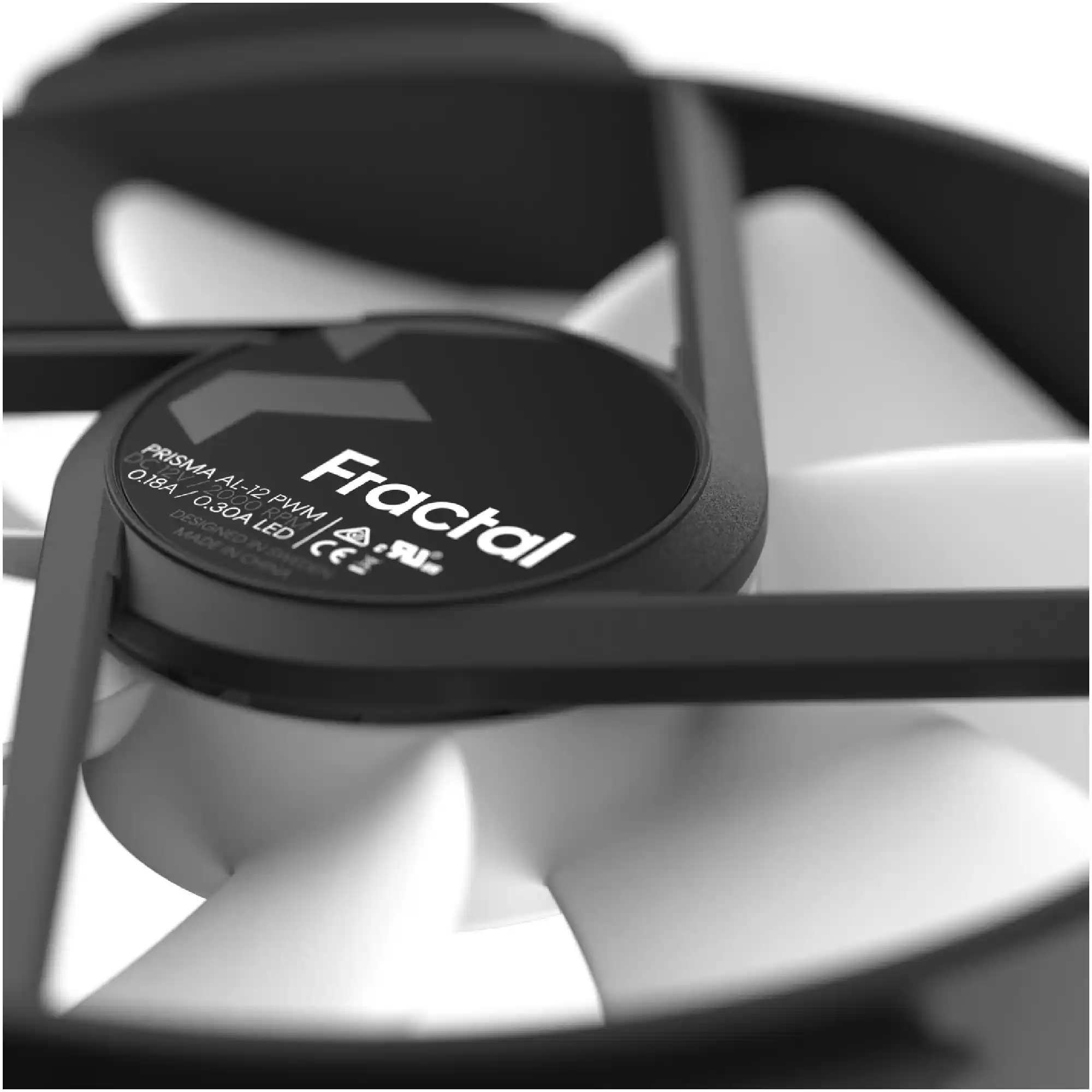 Купити Вентилятор Fractal Design Prisma AL-12 PWM Black (FD-FAN-PRI-AL12-PWM) - фото 8