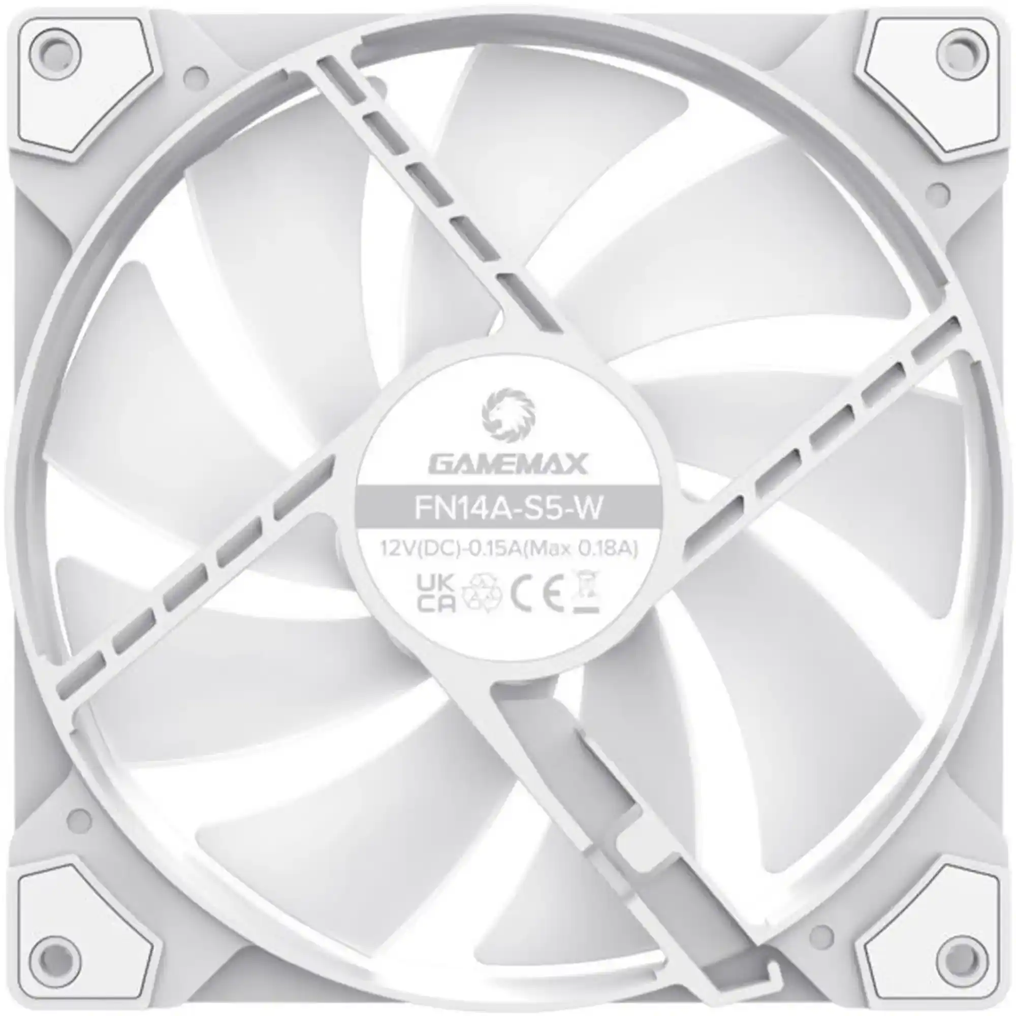 Купити Вентилятор Gamemax FN14A-S5-W - фото 6