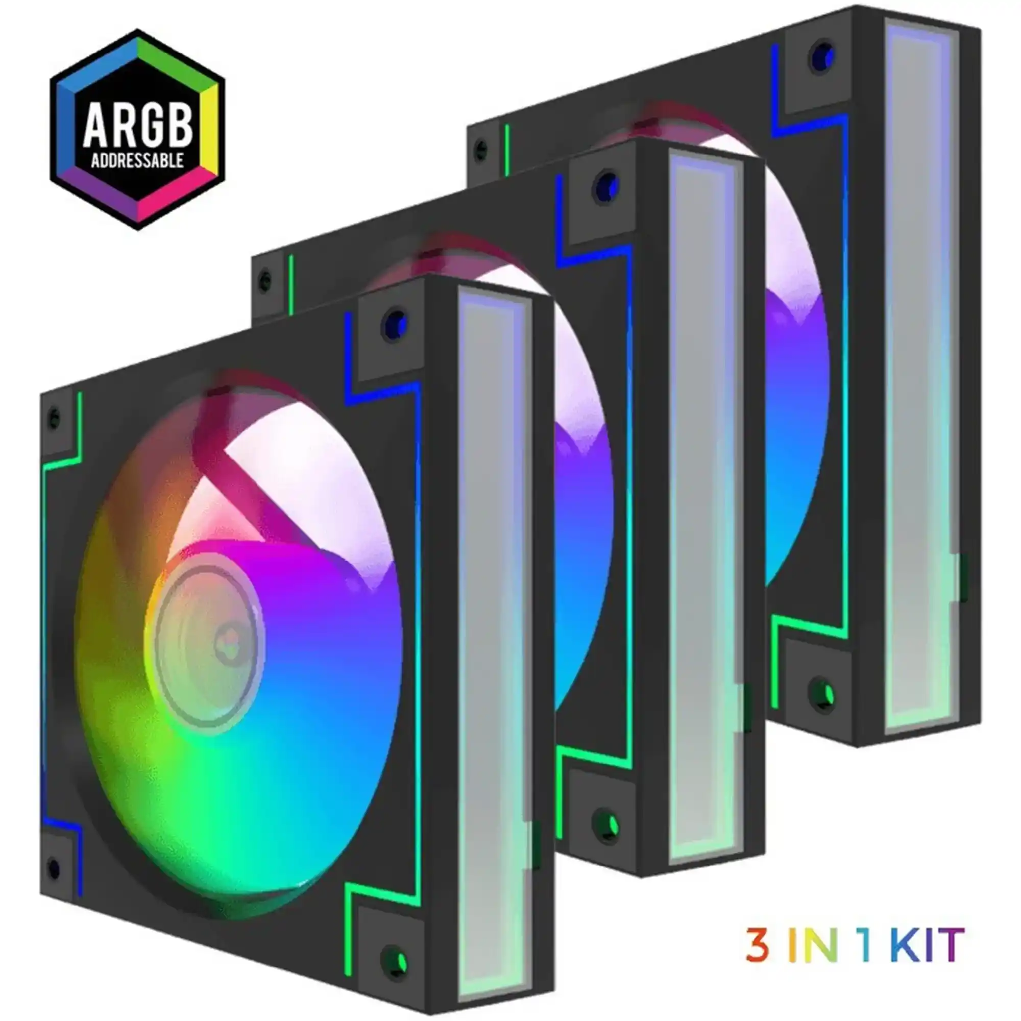 Купити Вентилятор Gamemax RD300 BK - фото 10