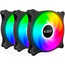 Купити Вентилятор PCCOOLER FX 120 ARGB Black 3-Pack (FX 120 ARGB BK 3in1) - фото 2