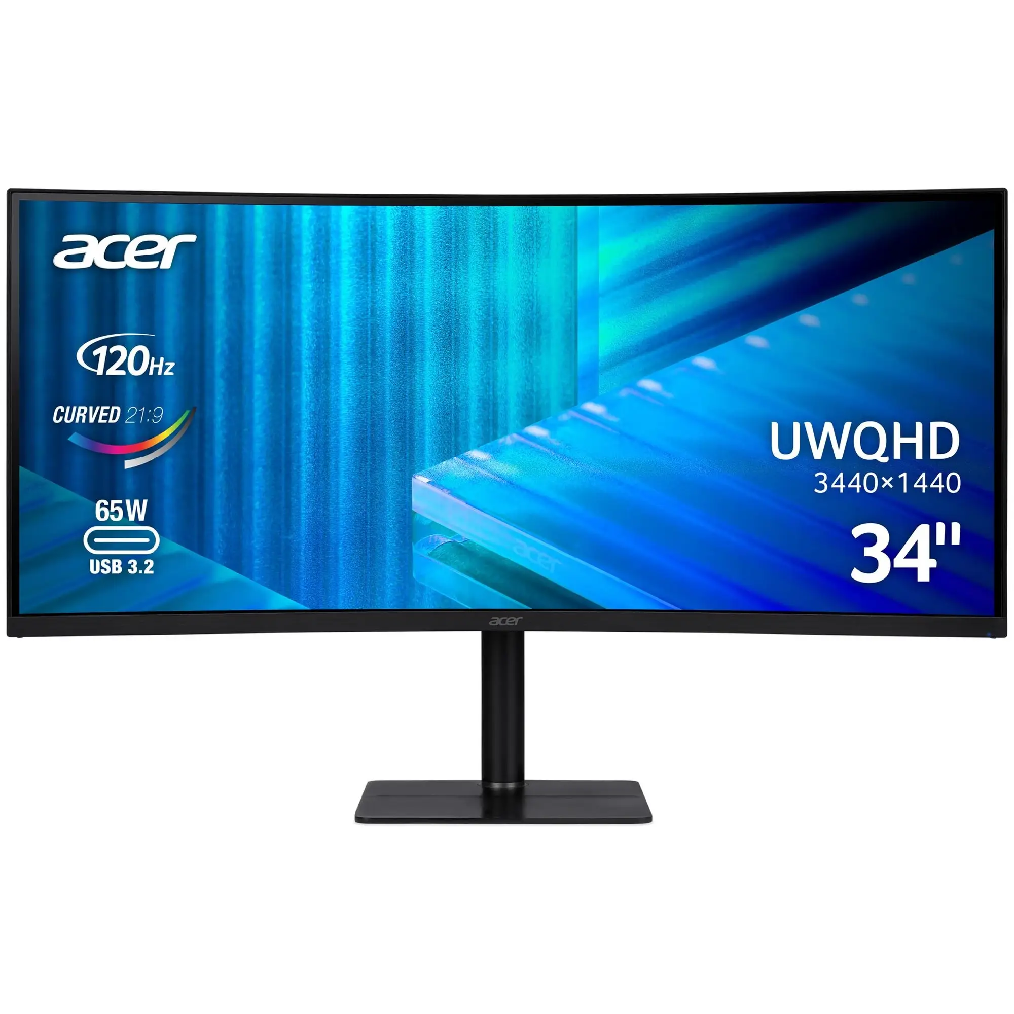 Купити Монітор 34" Acer CZ342CURJ0bmiphuzx (UM.CC2EE.001) - фото 4