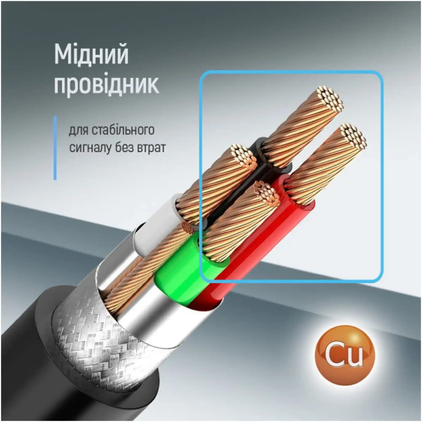 Купить Кабель ColorWay USB 2.0 AM to BM Print Cable 2 м Black (CW-CBUB072-BK) - фото 7