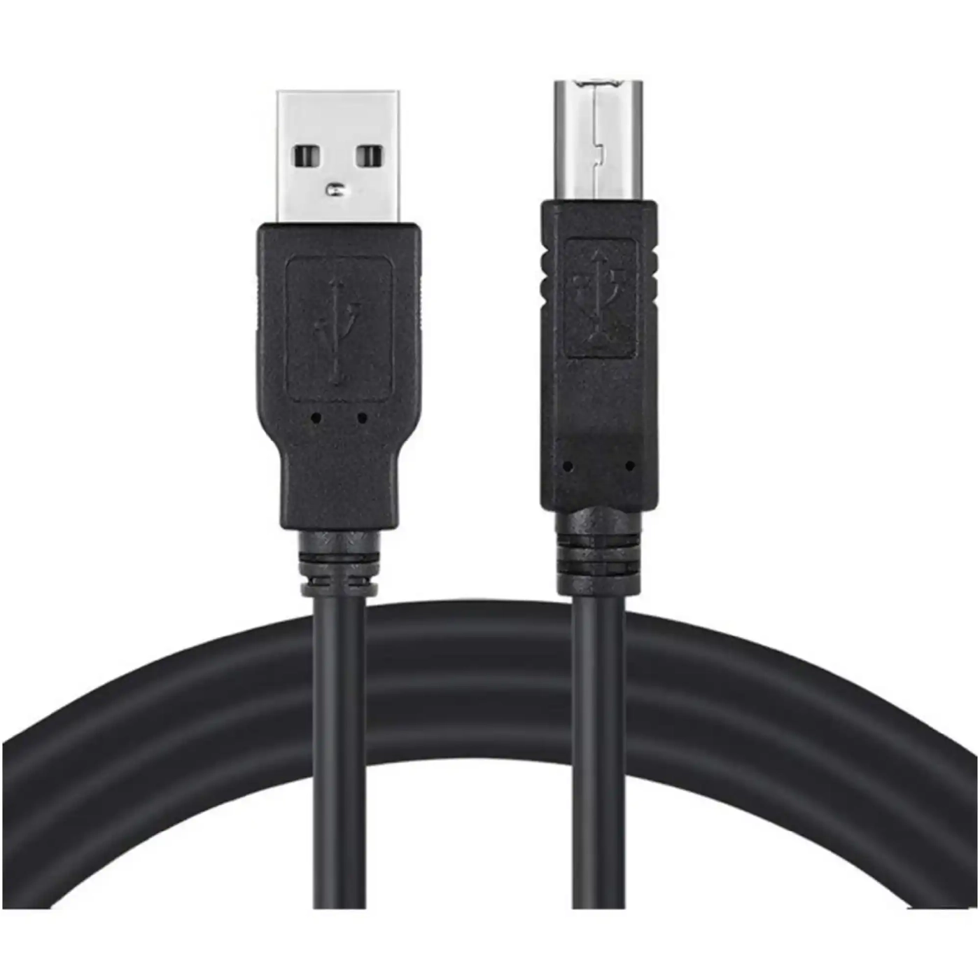 Купить Кабель ColorWay USB 2.0 AM to BM Print Cable 3 м Black (CW-CBUB073-BK) - фото 1