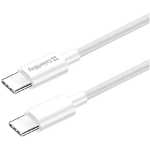 Купить Кабель Colorway USB-C - USB-C (TPE) (PD Fast Charging 60W) 3.0А 1м White (CW-CBPDCC055-WT) - фото 5