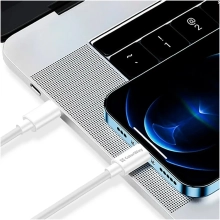 Купить Кабель Colorway USB-C - USB-C (TPE) (PD Fast Charging 60W) 3.0А 1м White (CW-CBPDCC055-WT) - фото 6