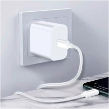 Купить Кабель Colorway USB-C - USB-C (TPE) (PD Fast Charging 60W) 3.0А 1м White (CW-CBPDCC055-WT) - фото 7