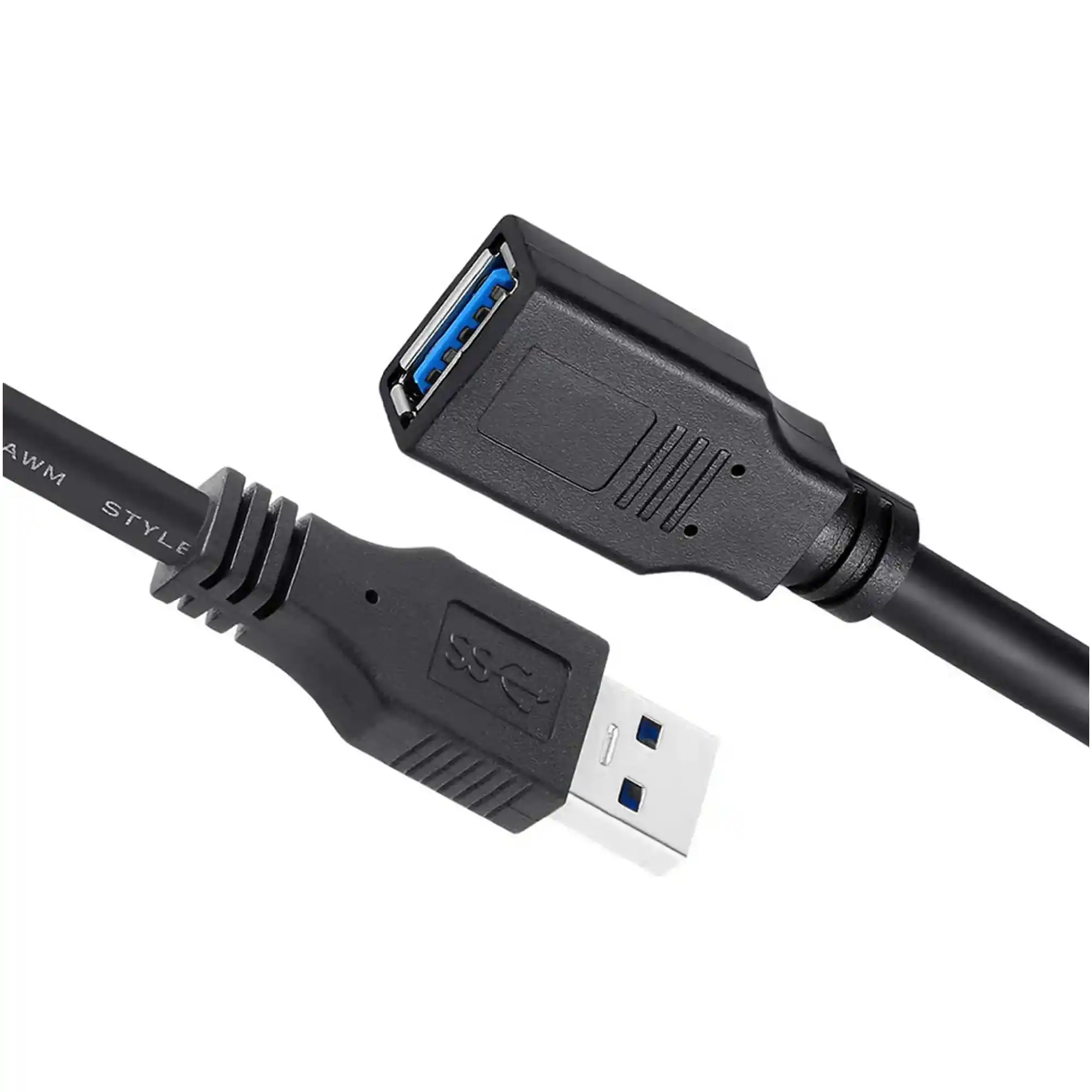 Купить Кабель ColorWay удлинитель USB 3.0 AM/AF 1.8 м Black (CW-CBUF075-BK) - фото 3