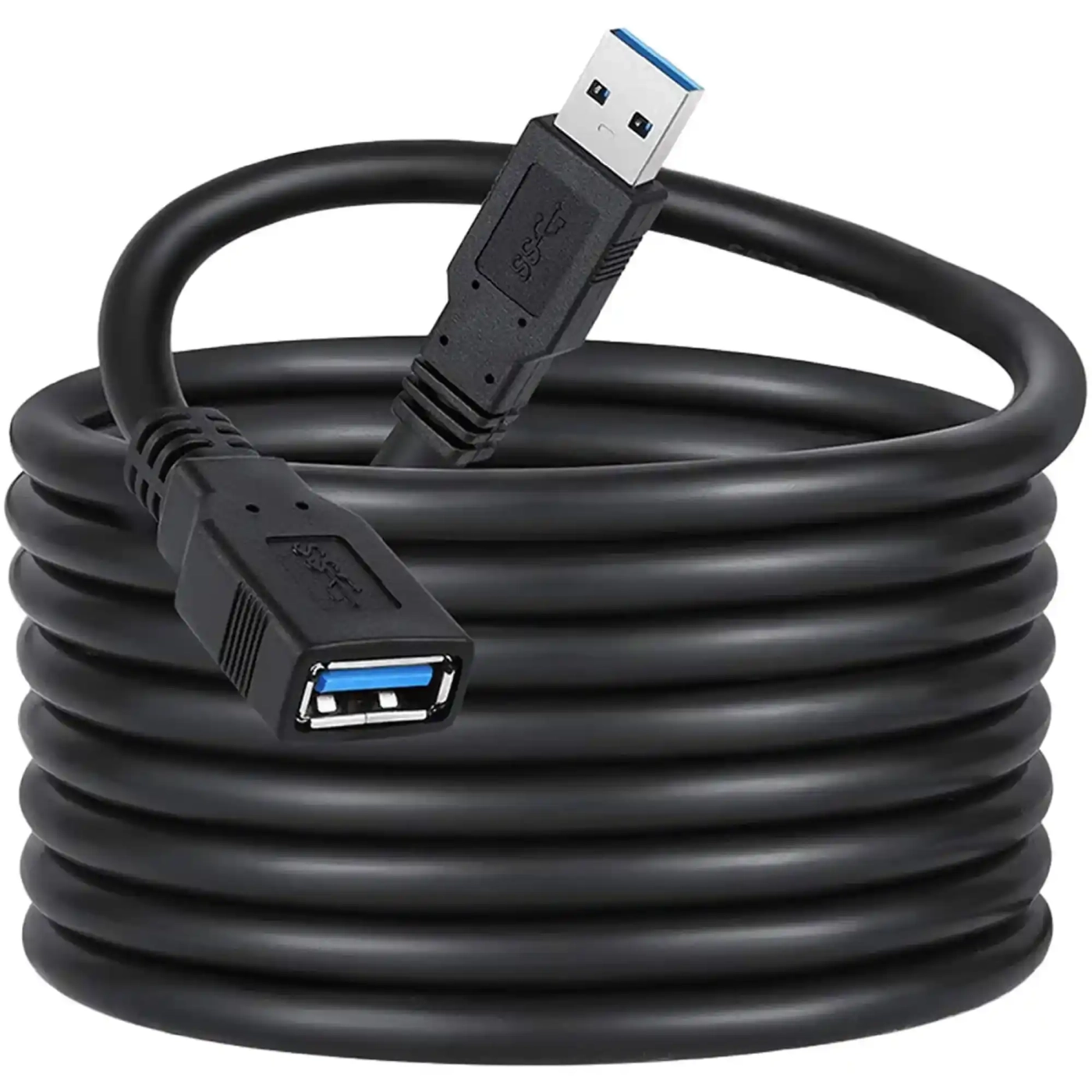 Купить Кабель ColorWay удлинитель USB 3.0 AM/AF 1.8 м Black (CW-CBUF075-BK) - фото 4