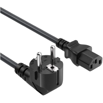 Купити Кабель живлення ColorWay CEE7/7-C13 1.8 м Black (CW-CBP082-BK) - фото 1
