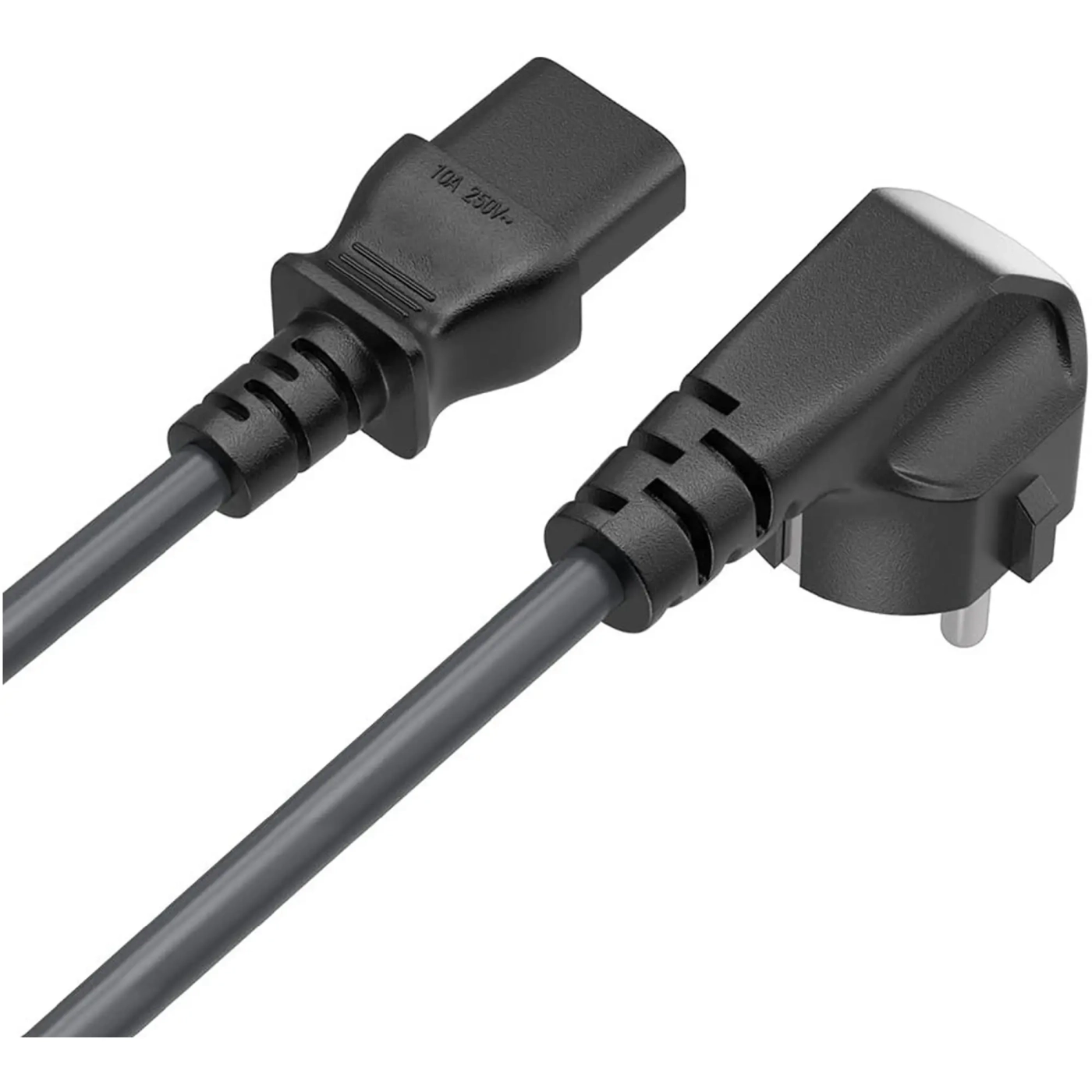 Купити Кабель живлення ColorWay CEE7/7-C13 1.8 м Black (CW-CBP082-BK) - фото 2