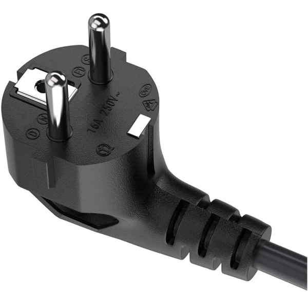 Купити Кабель живлення ColorWay CEE7/7-C13 1.8 м Black (CW-CBP082-BK) - фото 3