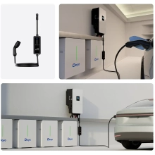 Купить Зарядное устройство для электромобилей DEYE SUN-EVSE22K01-EU Type2, 22кВт, 32A, 3-Ph, Wi-Fi/LoRa/BLE - фото 2