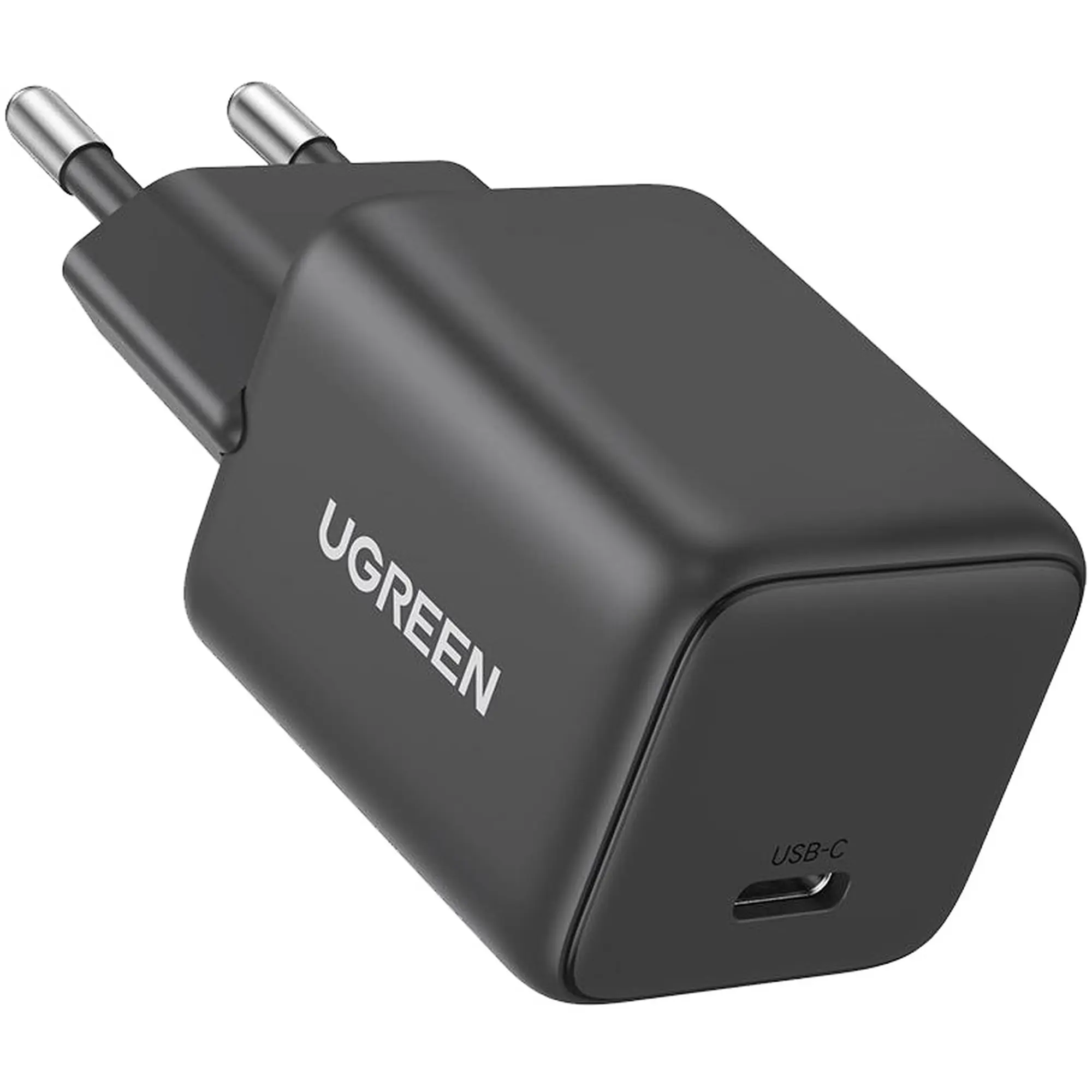 Купити Зарядний пристрій UGREEN X512 20W USB-C GaN PD EU Gray (UGR-55528) - фото 1
