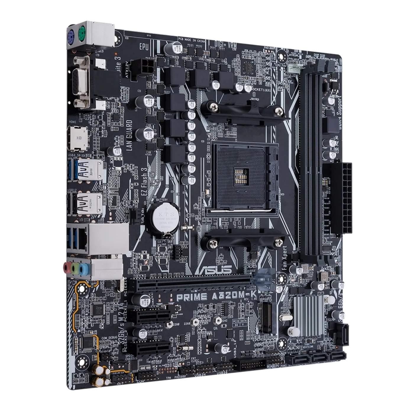 Купити Материнська плата ASUS PRIME A320M-K/CSM - фото 2