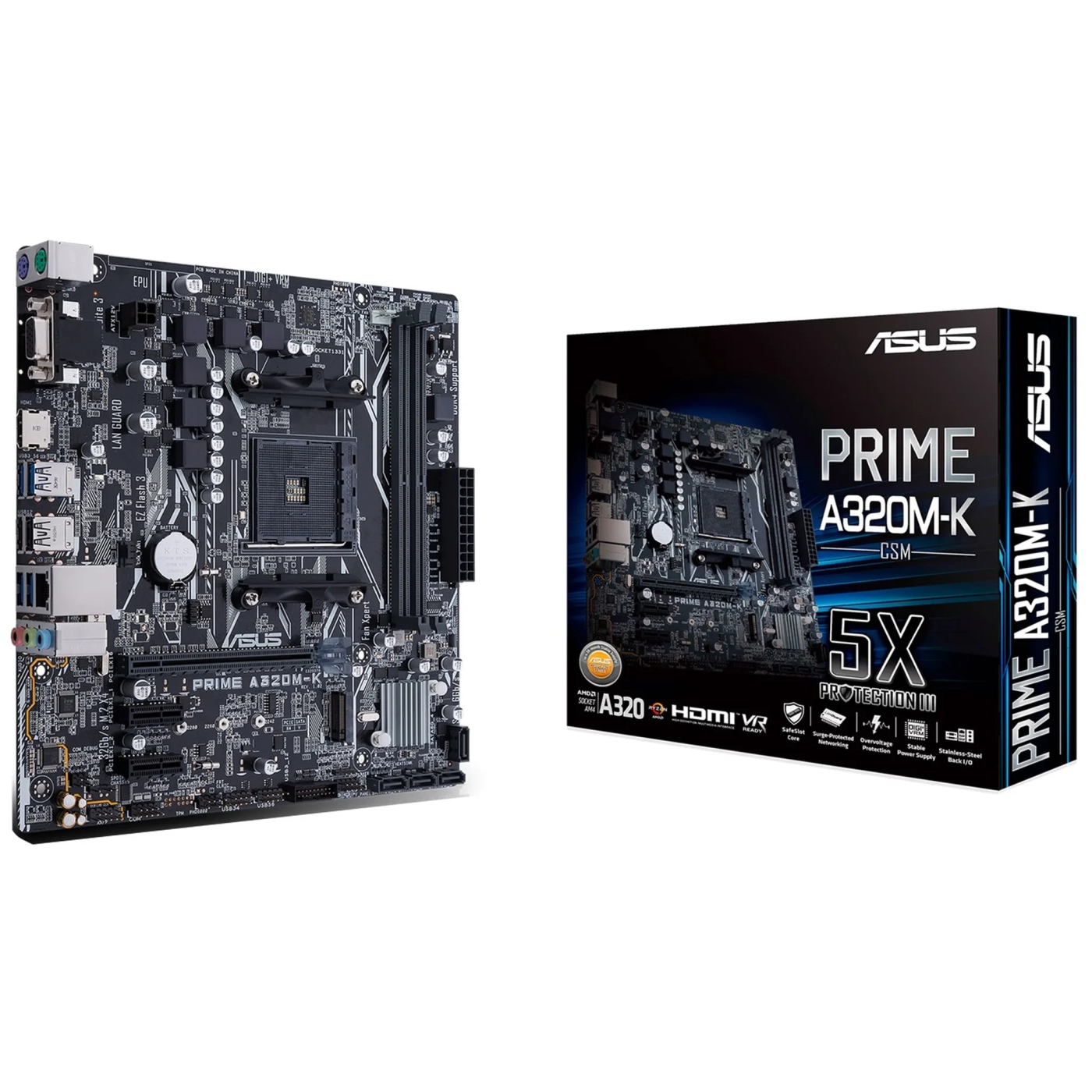 Купити Материнська плата ASUS PRIME A320M-K/CSM - фото 7