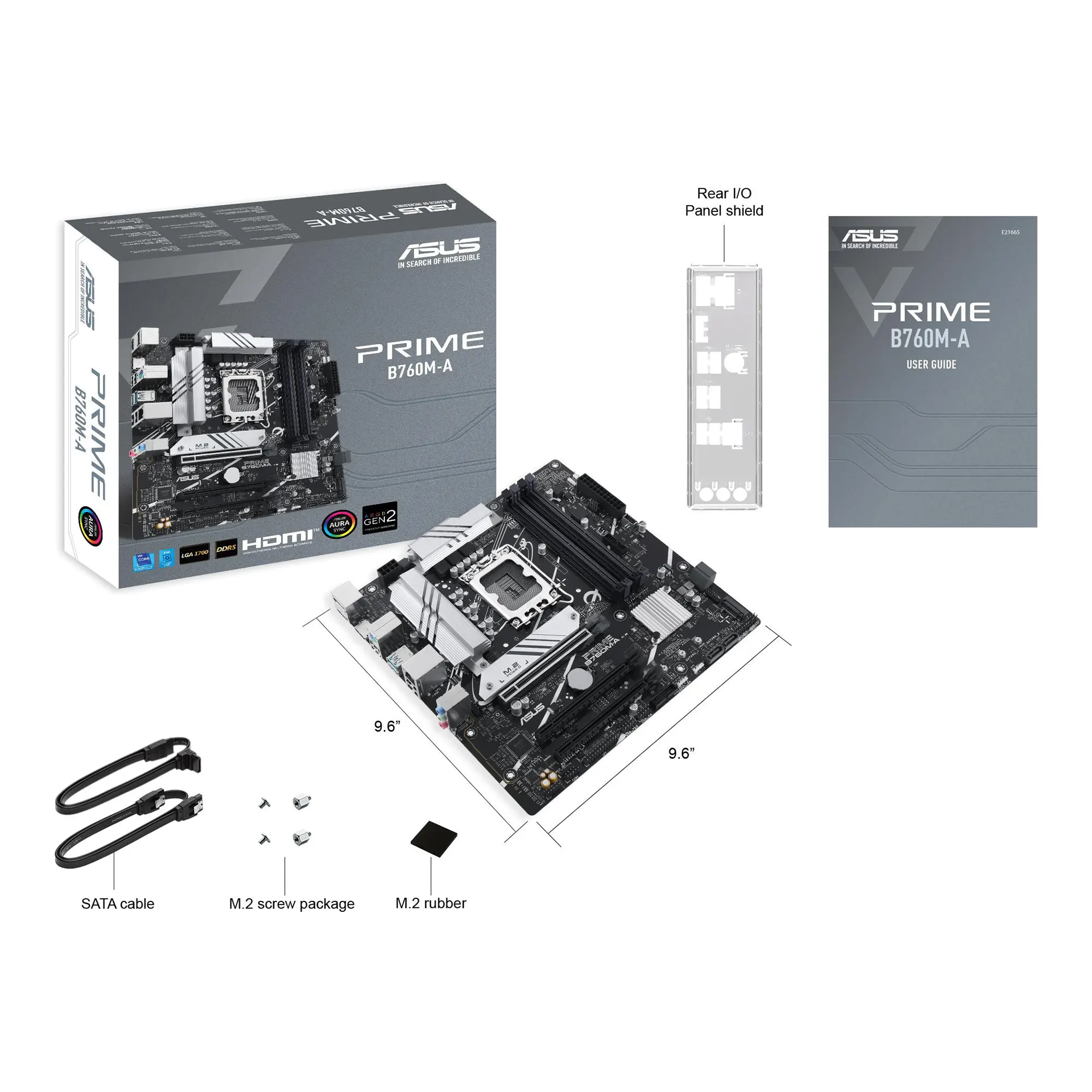 Купити Материнська плата ASUS PRIME B760M-A-CSM - фото 6