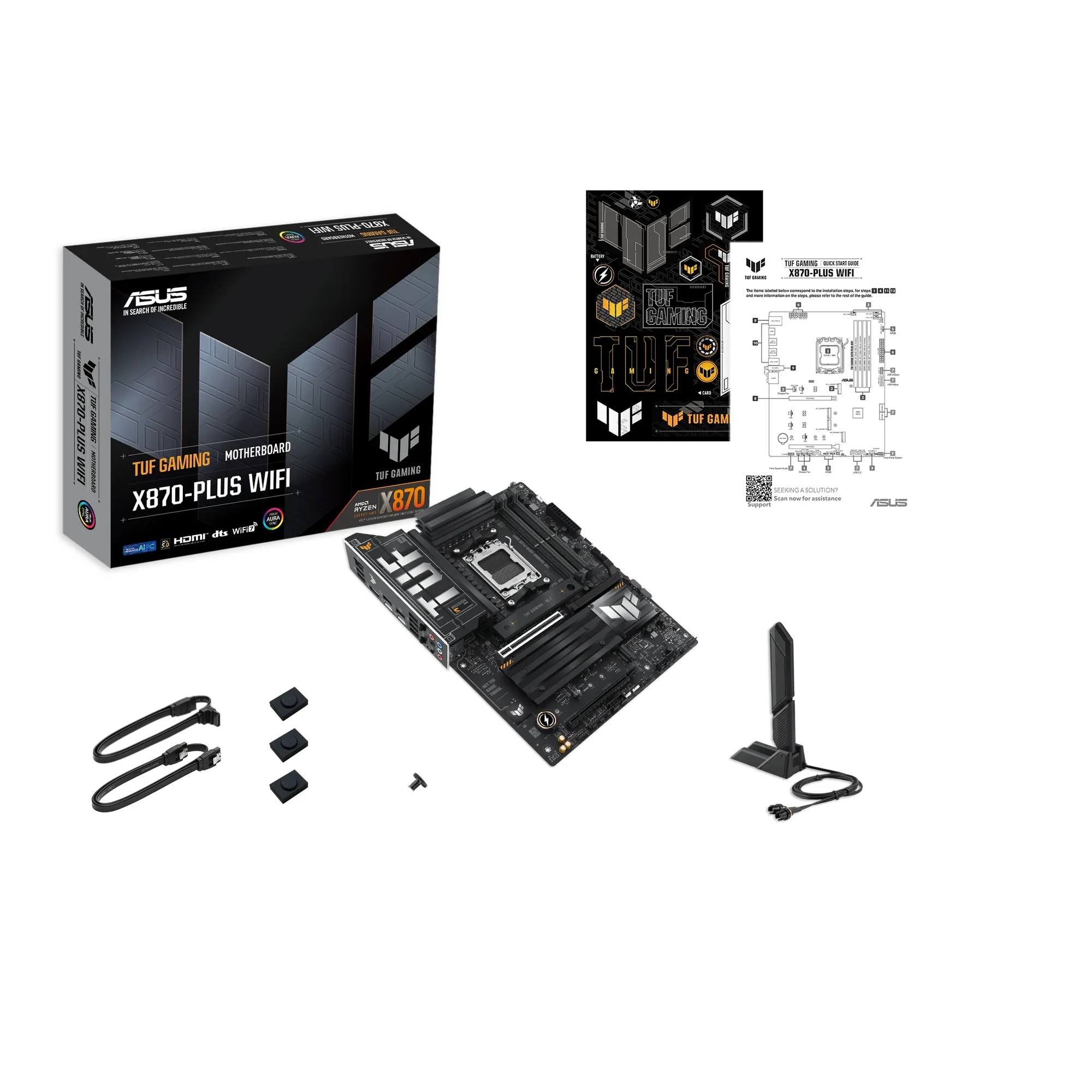 Купить Материнская плата Asus TUF GAMING X870-PLUS WIFI - фото 8