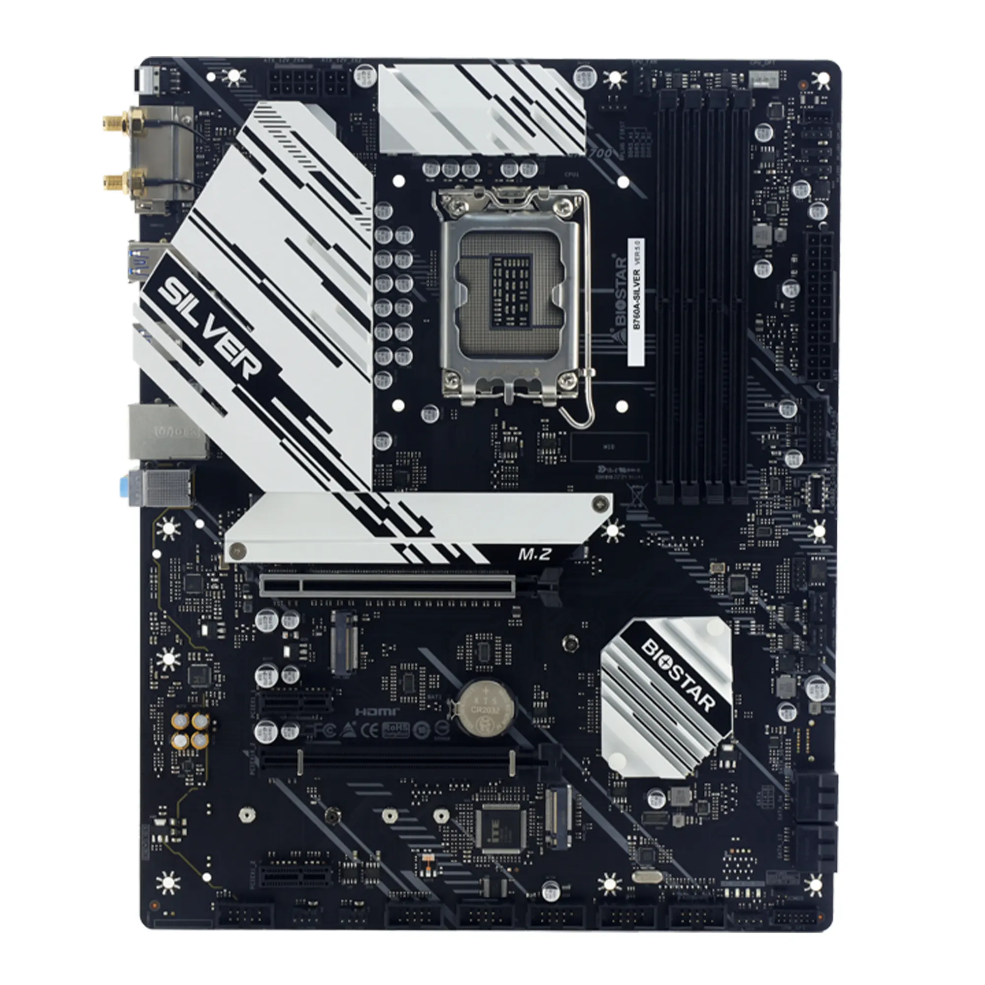 Купить Материнская плата BIOSTAR B760A-SILVER - фото 1