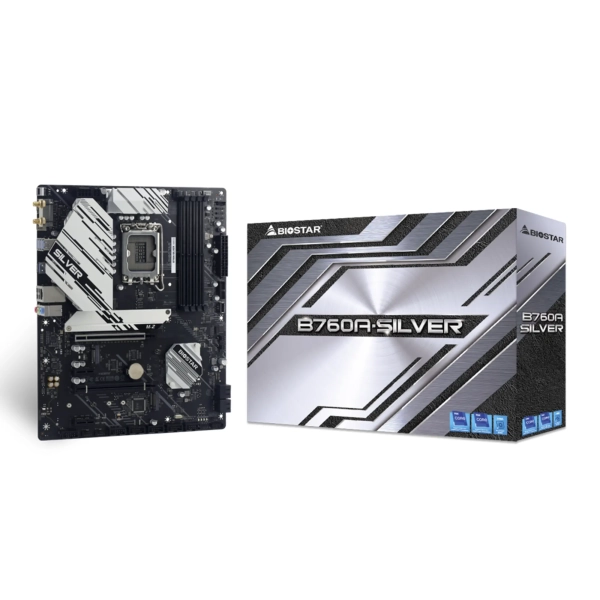 Купить Материнская плата BIOSTAR B760A-SILVER - фото 4