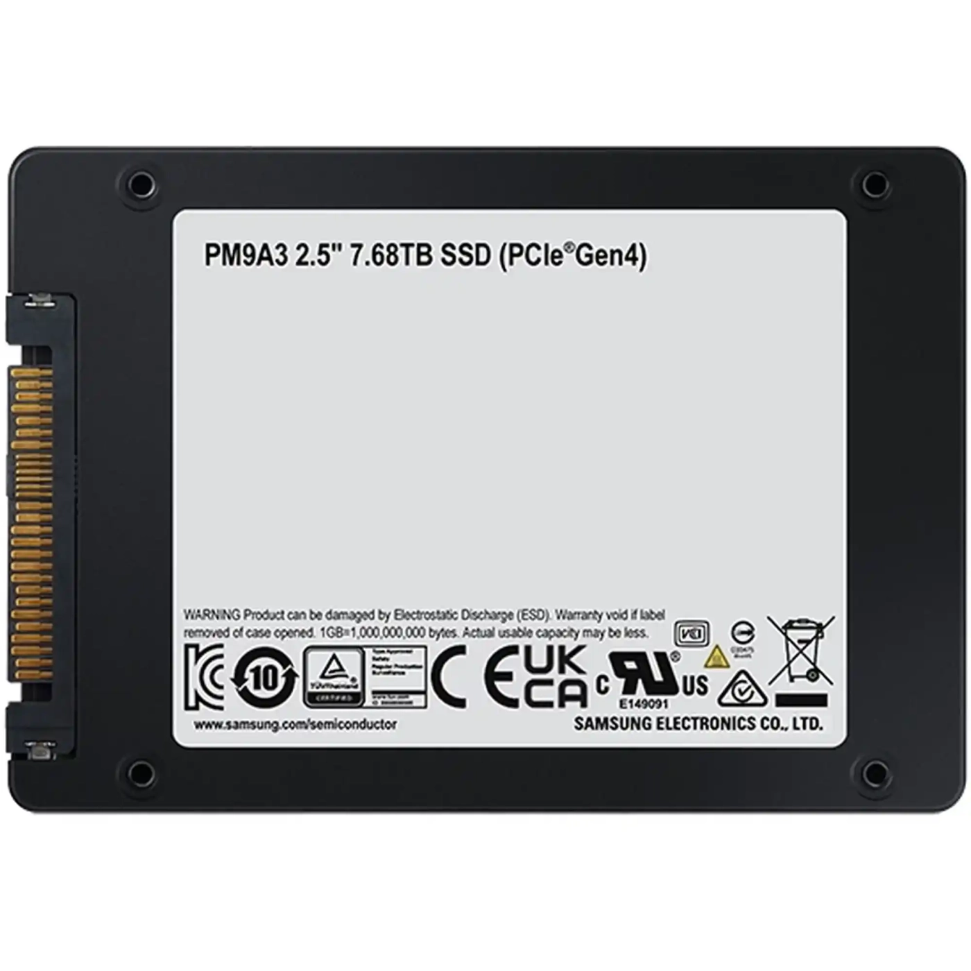 Купити SSD диск Samsung PM9A3 7.68TB U.2 2.5" (MZQL27T6HBLA-00A07) - фото 4