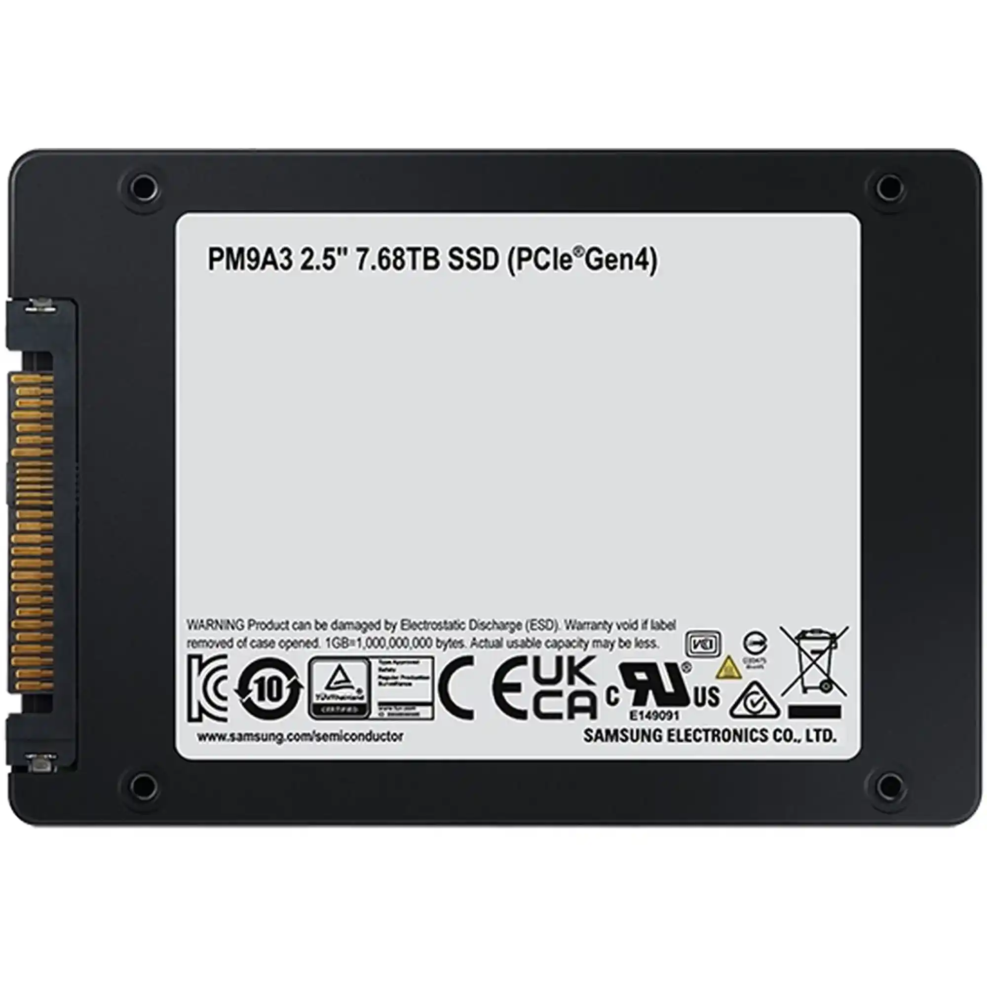 Купити SSD диск Samsung PM9A3 7.68TB U.2 2.5" (MZQL27T6HBLA-00A07) - фото 4