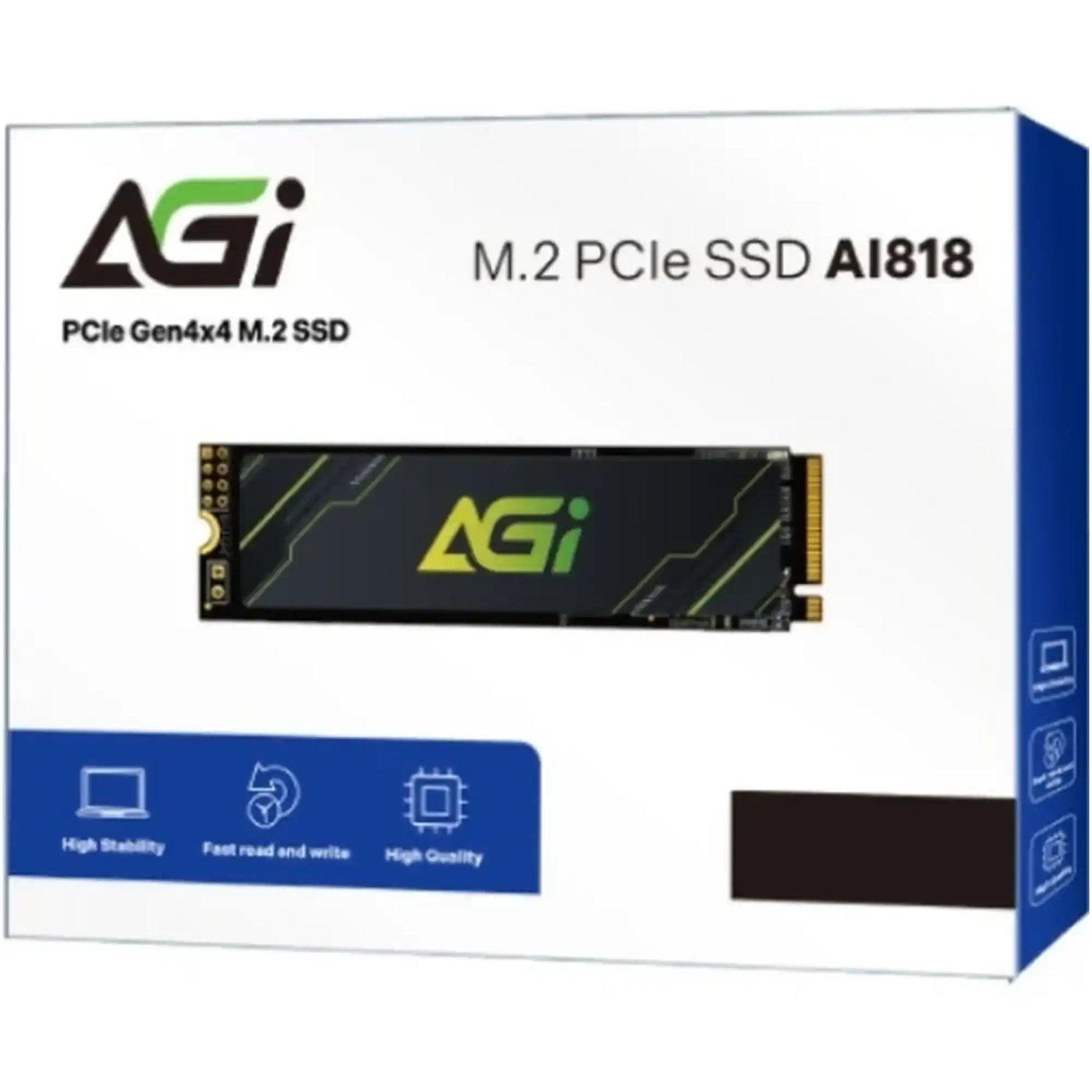 Купити SSD диск AGI AI818 2TB M.2 PCIe Gen 4x4 (AGI2T0G43AI818) - фото 3