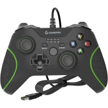 Купити Геймпад GamePro MG450B PC/PS3/Android Black-Green (MG450B) - фото 1