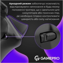 Купити Геймпад GamePro із зарядною станцією 2.4G/BT 5.1/USB (Switch/PS/PC/iOS/Android) RGB Black (GPS20BDOC - фото 11