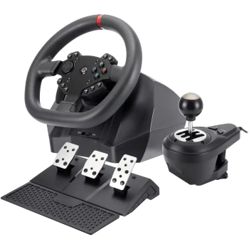 Купить Руль GamePro RW575PM с педалями и коробкой передач XBOXONE/PS4/PS3/PC/SWITCH (RW575PM) - фото 1