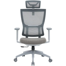 Купити Крісло офісне Officepro Elegant OC600-G-DG-DG Gray/Dark Gray - фото 1