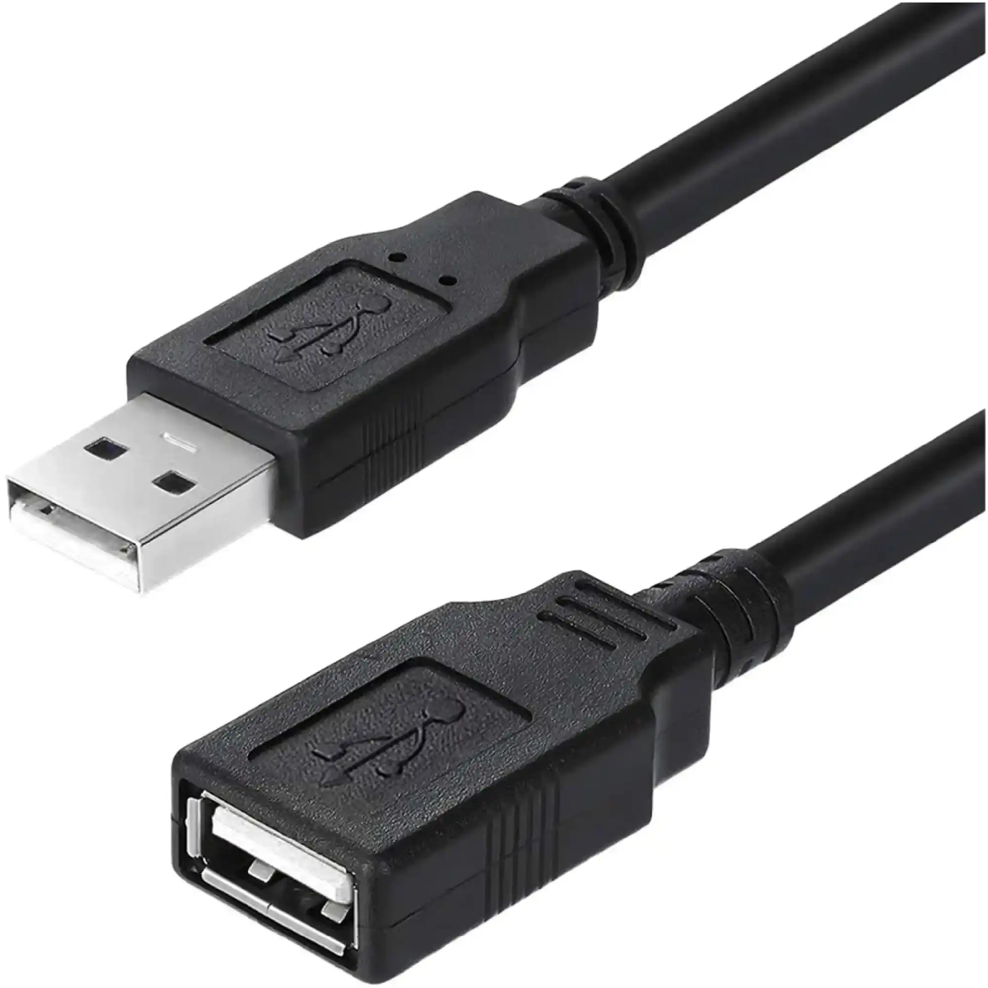 Купити Кабель ColorWay подовжувач USB 2.0 AM / AF 1.8 м Black (CW-CBUF076-BK) - фото 1