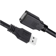 Купити Кабель ColorWay подовжувач USB 2.0 AM / AF 1.8 м Black (CW-CBUF076-BK) - фото 4