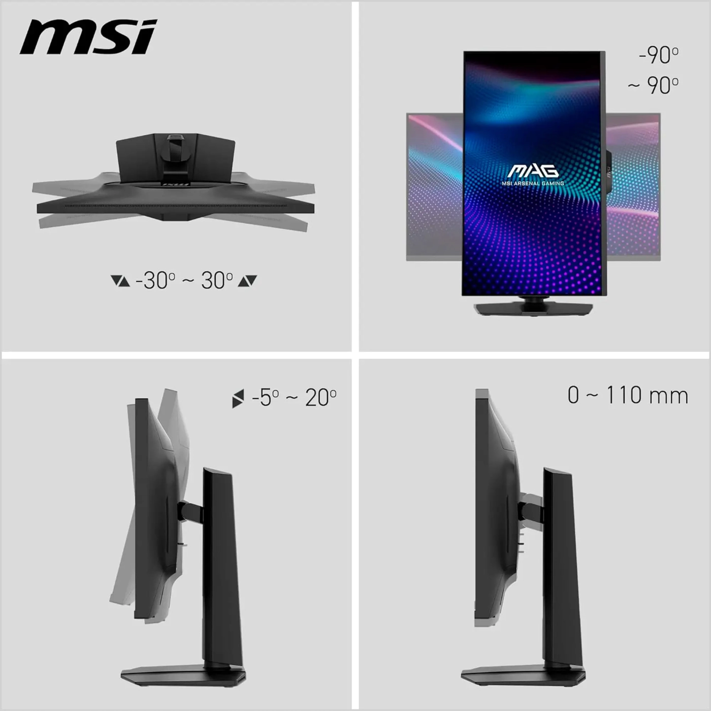 Купити Монітор 27" MSI MAG 274QPF X30MV - фото 6