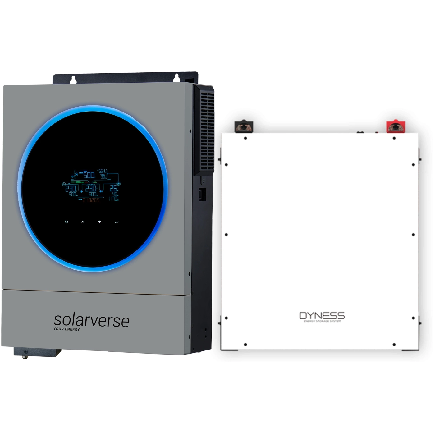 Купити Система зберігання енергії Solarverse SV-1SV6K1-LDY5.1K1-1 6kW 5.12kWh 1BAT LiFePO4 6000 циклів - фото 2