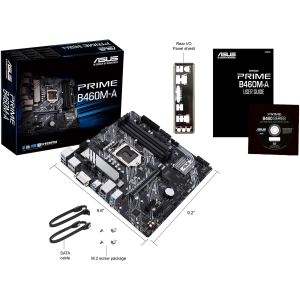 Купить Материнская плата Asus PRIME B460M-A (M4M0CS05P5263DV) - фото 5