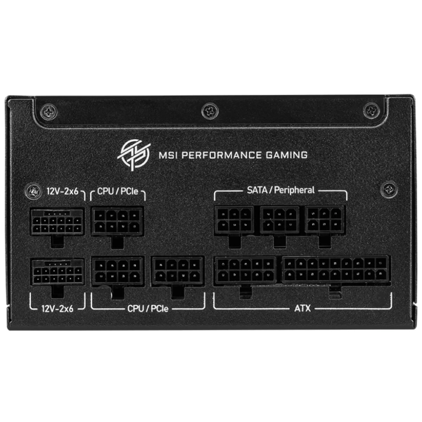 Купити Блок живлення MSI MPG A1250GS PCIE5 1250W 80+ Gold - фото 2