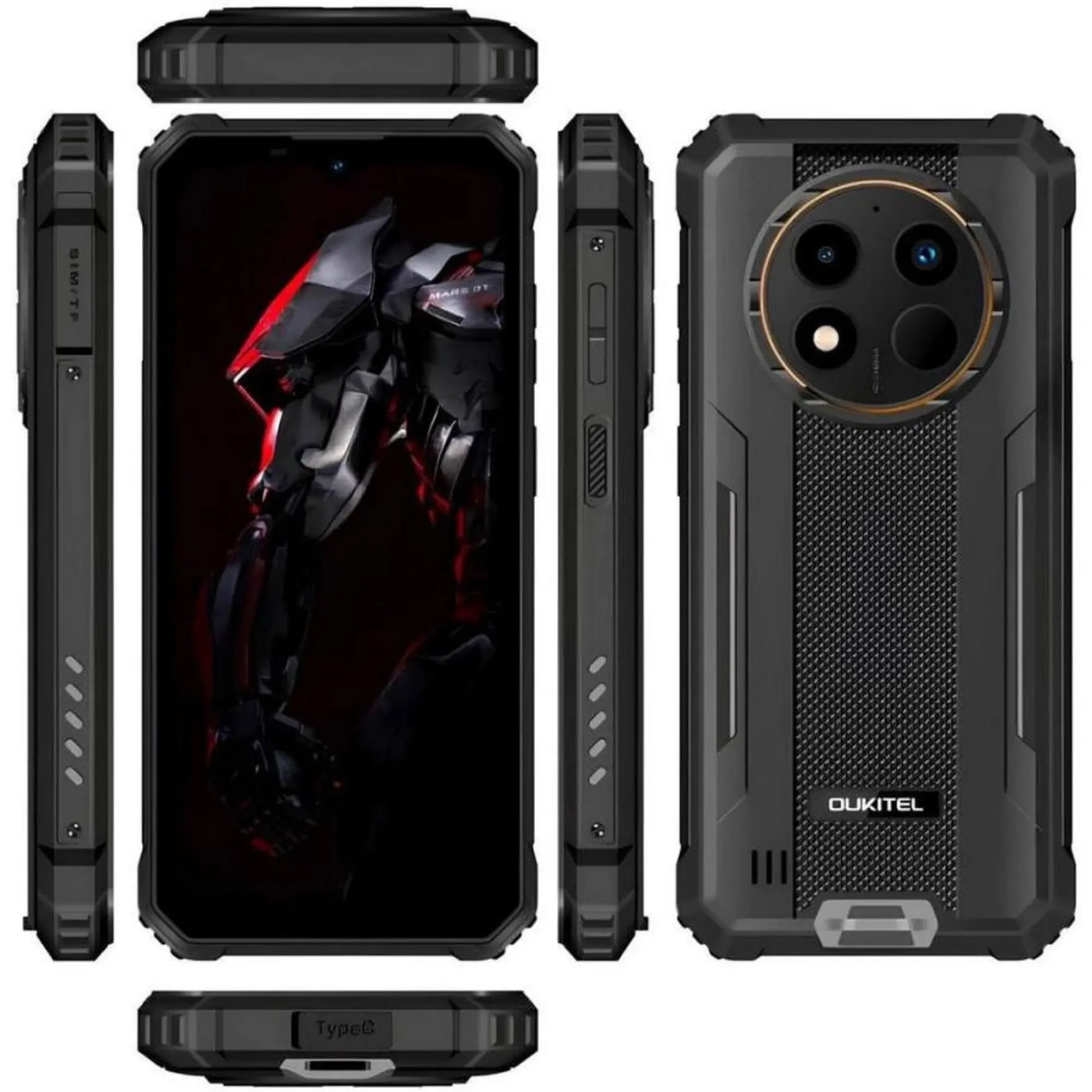 Купити Смартфон Oukitel WP28E 4GB/64GB Black - фото 7