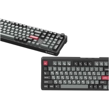 Купити Клавіатура GamePro Asgard Drakkar Keychron Super Red Switch Wireless/Bluetooth/USB-C Black (MK305BK) - фото 5