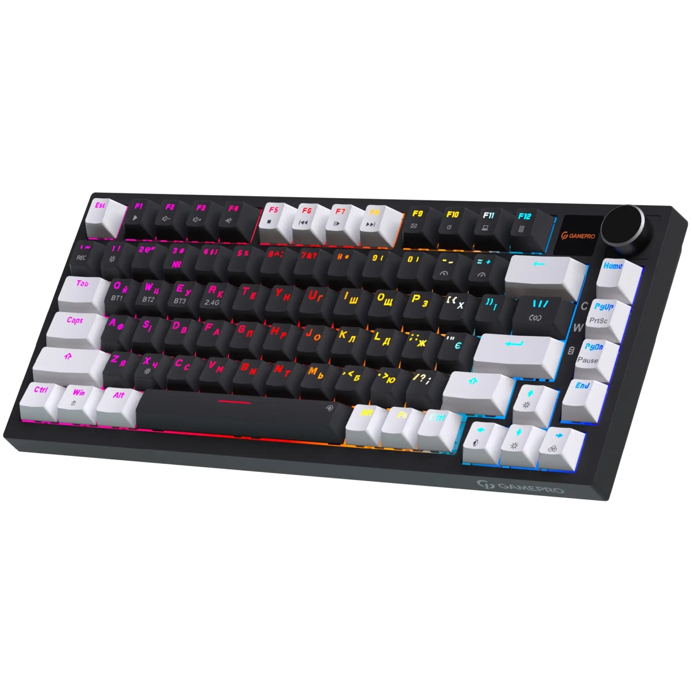 Купити Клавіатура GamePro Asgard Valhalla Pro 75% Rainy switches (MK160B-D-Pro) - фото 3