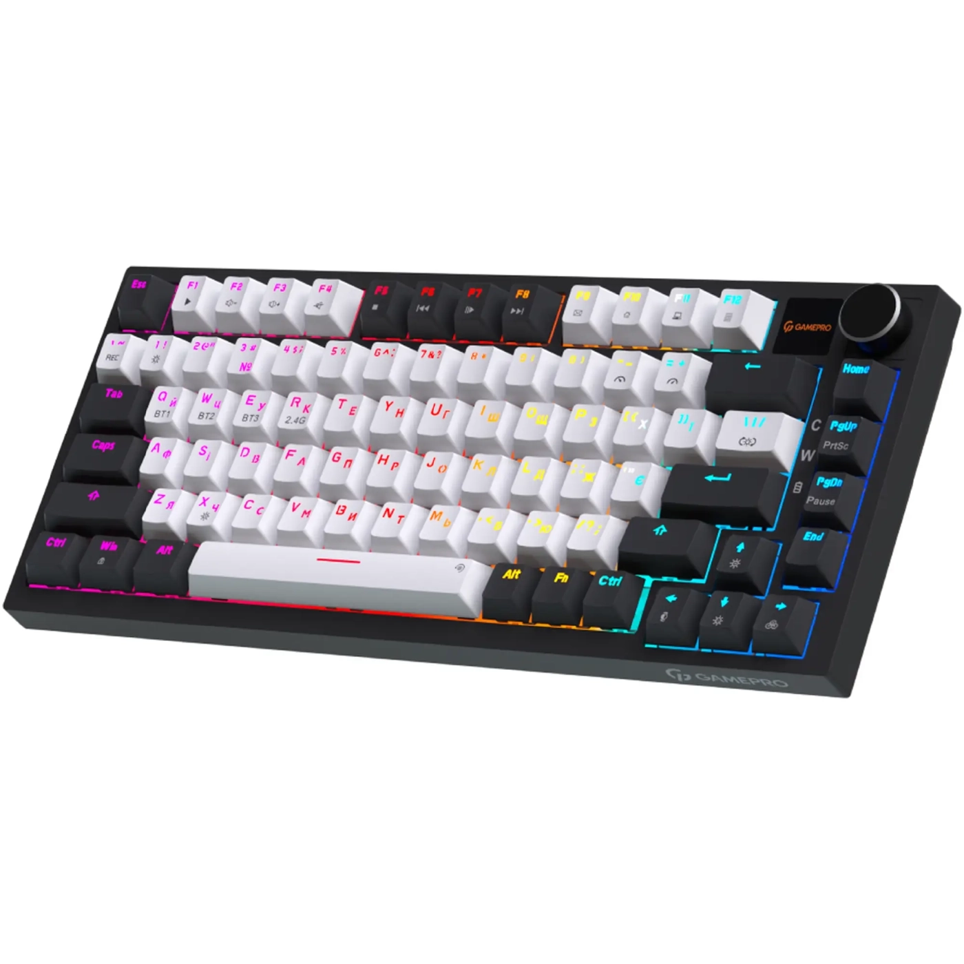 Купити Клавіатура GamePro Asgard Valhalla Pro 75% Rainy switches (MK160W-D-Pro) - фото 2
