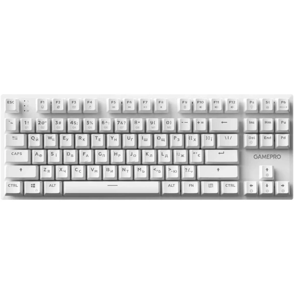 Купити Клавіатура GamePro Genesis Joker 87% Red switches (MK124W) - фото 2