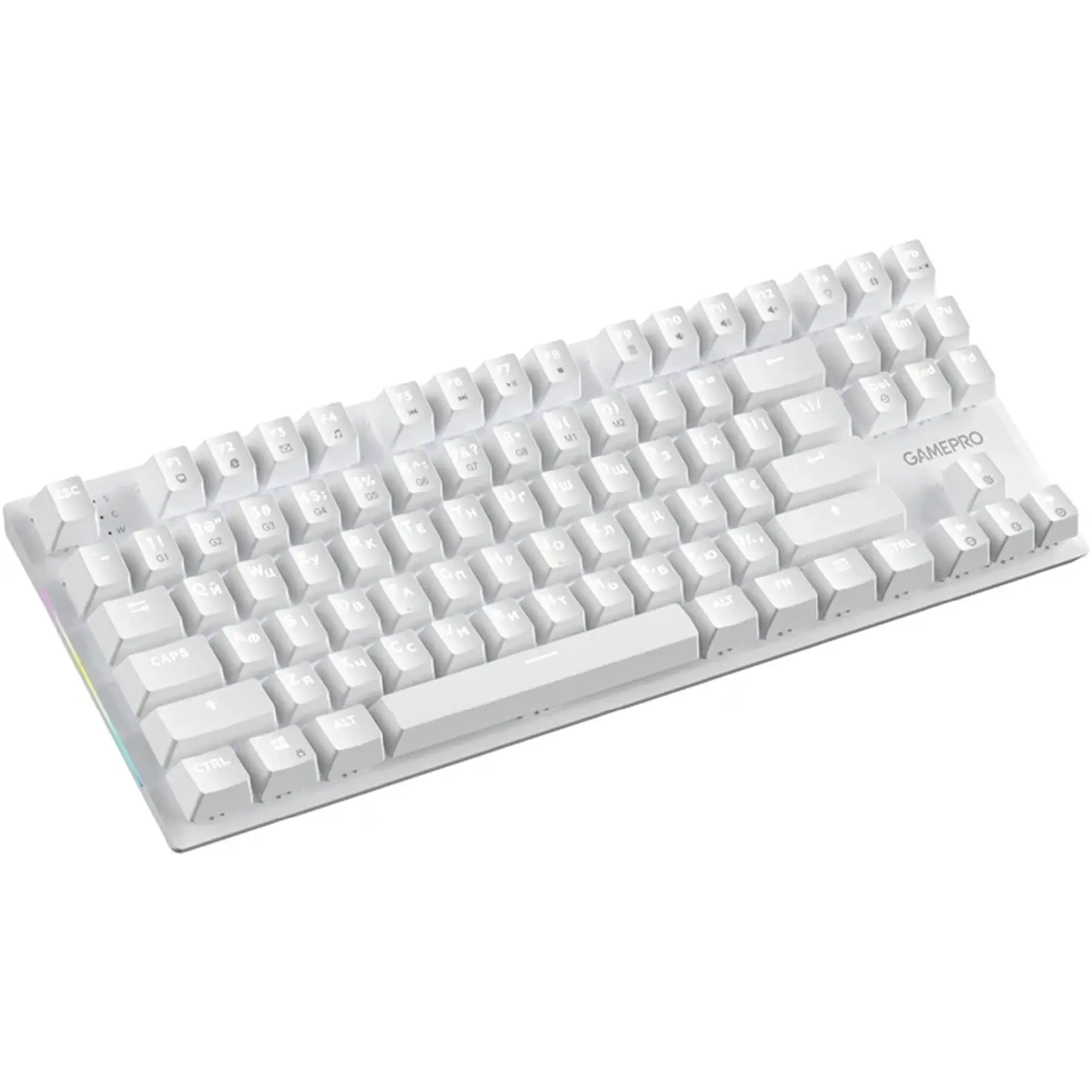 Купити Клавіатура GamePro Genesis Joker 87% Red switches (MK124W) - фото 4