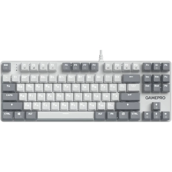 Купити Клавіатура GamePro Genesis Metallic 87% Red switches (MK110W) - фото 1