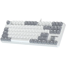 Купити Клавіатура GamePro Genesis Metallic 87% Red switches (MK110W) - фото 3