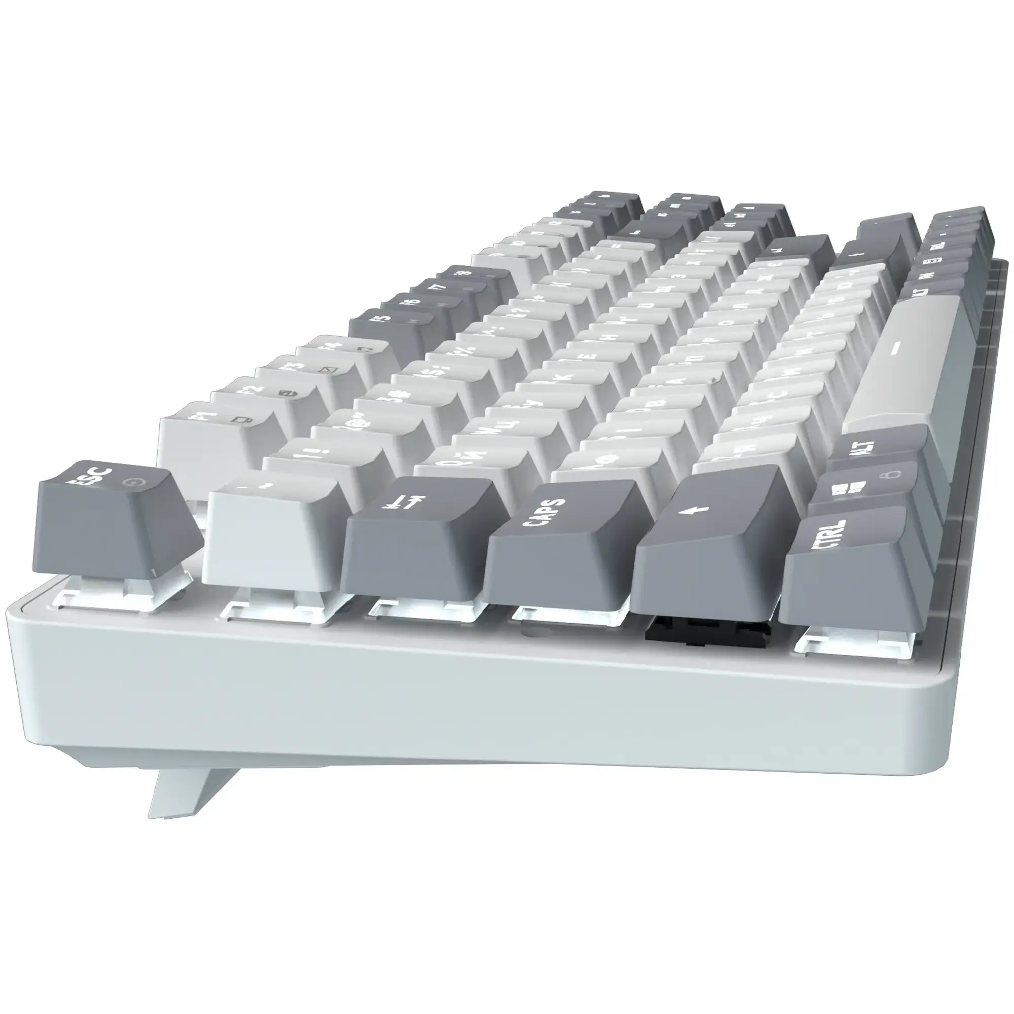 Купити Клавіатура GamePro Genesis Metallic 87% Red switches (MK110W) - фото 5